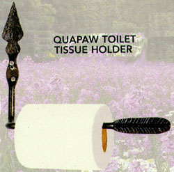 Quapaw Toilet Tissue Holder