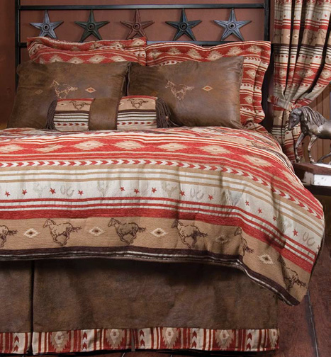 Flying Horse bed linens