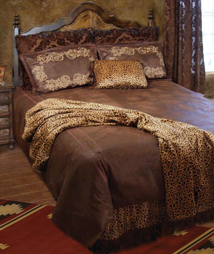 Gold Rush bed linens