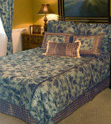 Moose Pine Cones linen collection
