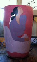 gorman Seated Woman vase