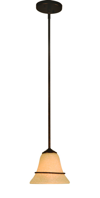 Bell Pendant Lamp (Rope)