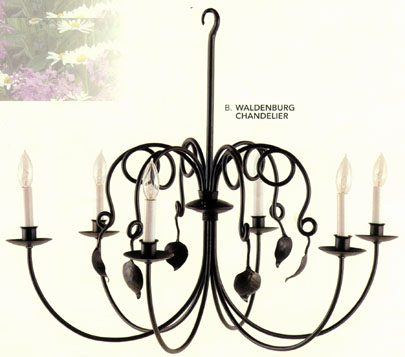 Waldenburg chandelier #60765