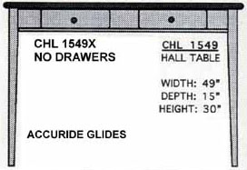 CHL Series Hall Table