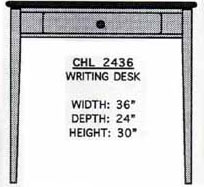 CHL Series Writing Desk