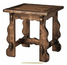 wooden side table, mesita de noche