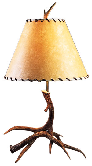 High Country 2 Deer w/Parchment Shade