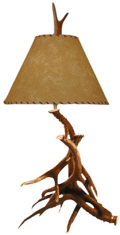 High Country 4 Deer w/Parchment Shade