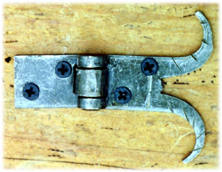 fish tail short hinge