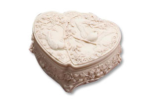 Double Heart Doves b-0540