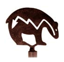 Bear Fetish lamp finial