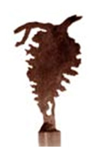 Pine Cone lamp finial