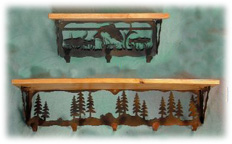 Iron Wood Shelf Collection