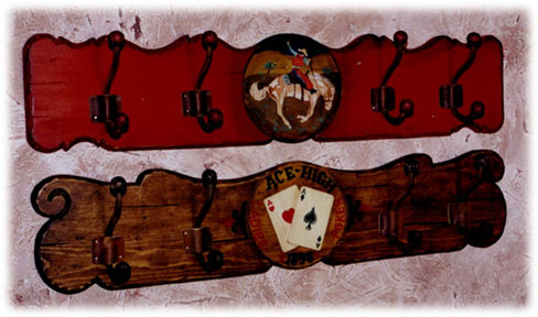 J C Schahrer Western Saloon Coatracks