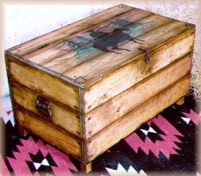 western blanket chest jc032