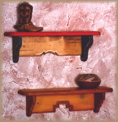 J. C. Schahrer's Western Wall Shelves