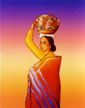 R.C. Gorman Lithograph Acoma Maiden