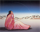 R.C. Gorman Lithograph Falling Star