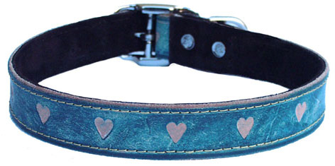 heart dog collar