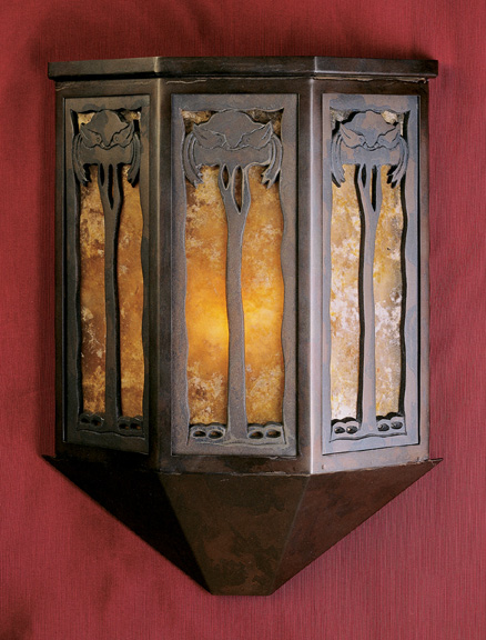 mica wall lamp # 119c 