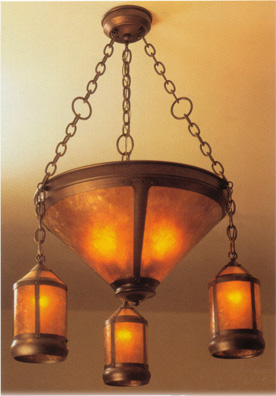 mica Lantern Chandelier #131 