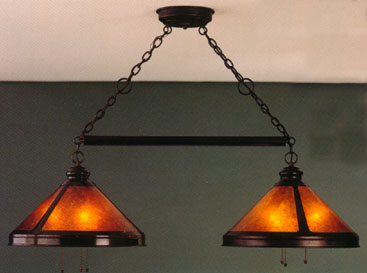 mica Large Billiard Light Chandelier #136 