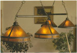 mica Mission Billiard Light Chandelier #136mi