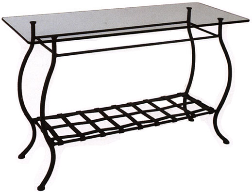 Lattice II console table #38428
