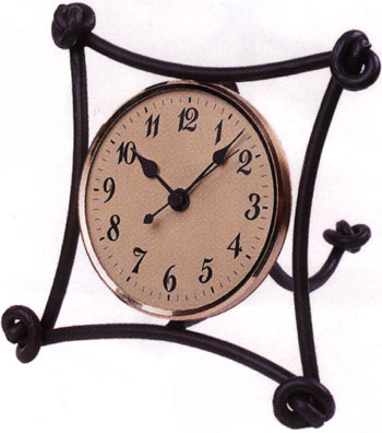 knot desk clock