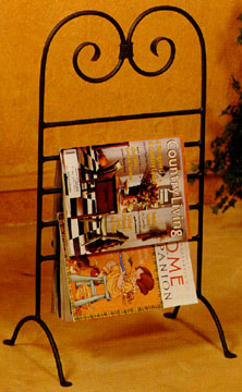 Scroll Magazine Rack 40351