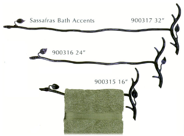 sassafras towel bars