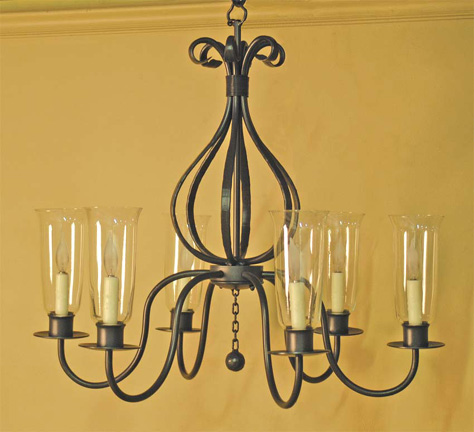 Williamsburg Carriage Chandelier