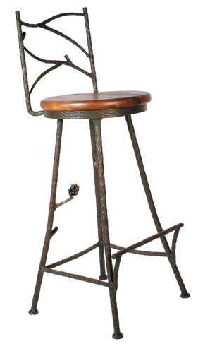 Pine Bar and Counter Stool