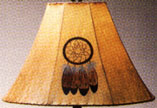 Raw Hide Lamp Shades