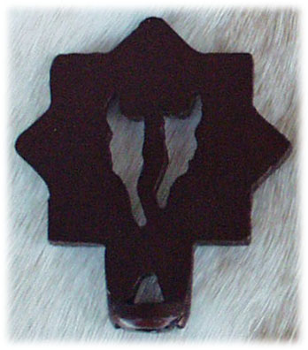 Plains Buffalo lamp finial
