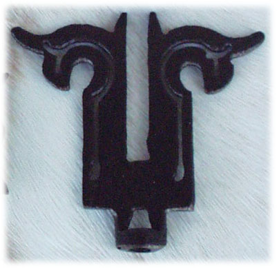Zuni Antler lamp finial
