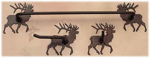 Bull Elk Paper Towel Holder